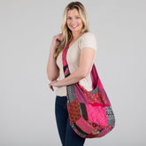 Handmade Patchwork Hobo Bag - Aaria Tees