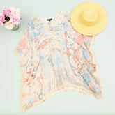 Living Marbleous Chiffon Kaftan - Aaria Tees