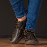 Jambu™ Mohave Eco Vegan Lace-Up Moccasin Booties - Aaria Tees