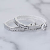 Sisters Are Like Stars Braided Bracelet - Aaria Tees