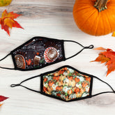 Fall Fun Easy Fit Adjustable Face Mask - Aaria Tees