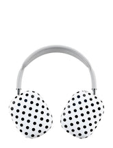 Polka Dot | White and Black Airpod Max Cover - Aaria Tees