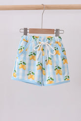 Blue lemon swim trunks - Aaria Tees