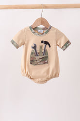 Khaki Toolbox Applique Bubble - Aaria Tees