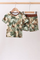 Camo Bamboo Pajama Set - Aaria Tees