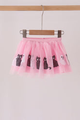Pink ghost sequin tutu skirts - Aaria Tees