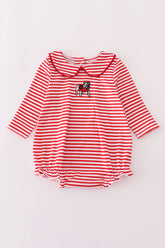 Georgia embroidery stripe bubble - Aaria Tees