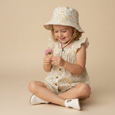 Organic Bucket Sun Hat - Bloomfield - Aaria Tees