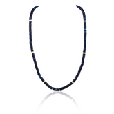 Isla Beaded Necklace Sapphire - Aaria Tees