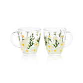 Painted Daisy Mugs - Aaria Tees