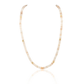 Isla Beaded Necklace Pink - Aaria Tees