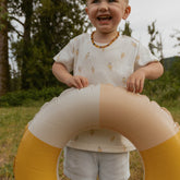 Organic Tee & Shorts Set - Ice Cream - Aaria Tees