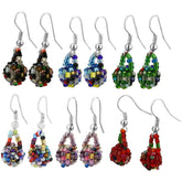 Nepali Bead Ball Earrings - Aaria Tees