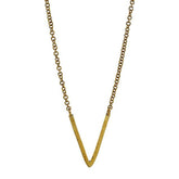 Equator Brass Necklace - Aaria Tees