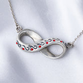 Diabetes Awareness Infinity Necklace - Aaria Tees