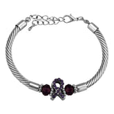 Alzheimer's Awareness Cable Bracelet - Aaria Tees