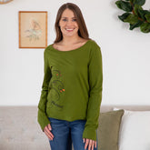 Organic Africa Cozy Scoop Neck - Aaria Tees