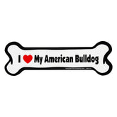 I Love My Dog Car Magnet: Breeds A - K - Aaria Tees