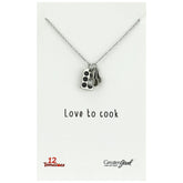 Love to Cook Necklace - Aaria Tees