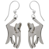 Dancing Dog Earrings - Aaria Tees
