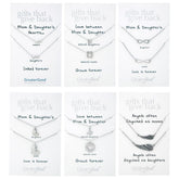 Mom & Daughter Necklace Set - Aaria Tees