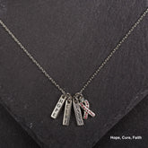 Hope, Cure, Faith Necklace! - Aaria Tees