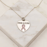 Cure In Your Heart Pewter Necklace! - Aaria Tees