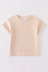 Premium Apricot basic T-shirt - Aaria Tees