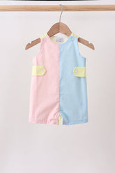 Blue yellow colorblock jonjon - Aaria Tees