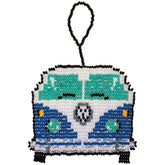Hippie Van Beaded Ornament - Aaria Tees