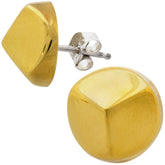 Brass Sasa Studs - Aaria Tees