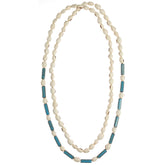 Poder Long Strand Necklace - Aaria Tees