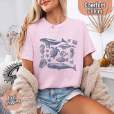 90s Sea Animals Comfort Colors Tee – Vintage Ocean Life Retro Shirt - Aaria Tees