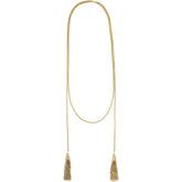 Gia Rope Gold-Tone Necklace - Aaria Tees