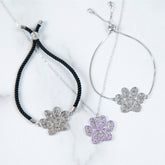 Ornate Crystal Paw Jewelry - Aaria Tees