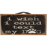 Dog Lover Wood Accent Sign - Aaria Tees