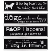 Dog Life Desk Sign - Aaria Tees