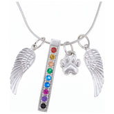 Rainbow Bridge Sterling Necklace - Aaria Tees