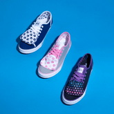 Women's Paw Print Low Top Shoes - Aaria Tees