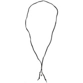 Sterling & Leather Necklace - Aaria Tees