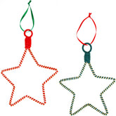 String-A-Ling Star Ornament - Aaria Tees