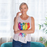 Birds of a Feather Tank Top - Aaria Tees