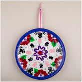 Paw Print Hand Painted Decorative Ceramic Plate - Aaria Tees