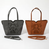 Bow & Hearts Paw Print Handbag - Aaria Tees