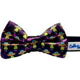 Alien Invasion UFO Dog Bow Tie - Aaria Tees