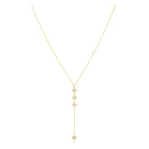 Amanda CZ Lariat - Aaria Tees