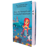 Aqua the Mermaid Storybook for Kids - Aqua Seashell Adventure - Aaria Tees