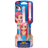 Aqua the Mermaid Toothbrush for Kids With Toy Fun - Aaria Tees