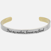 My Mother My Friend Mixed Metal Cuff Bracelet - Aaria Tees