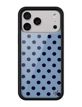 Polka Dot | Blue and Navy Blue iPhone Case - Aaria Tees